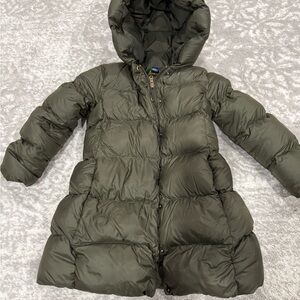 Polo by Ralph Lauren Kids Dark Green Puffer Coat